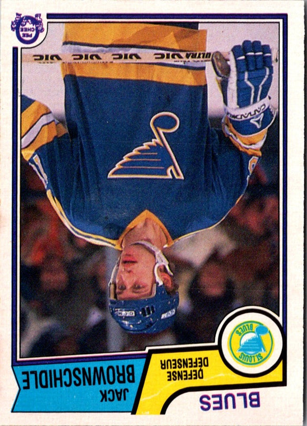 1983 O-Pee-Chee Jack Brownschidle #311