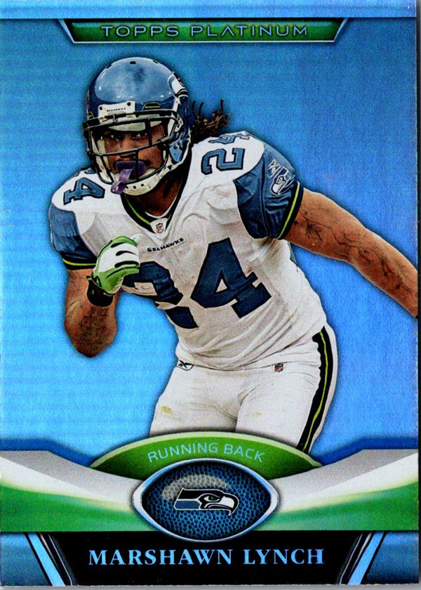 2011 Topps Platinum Marshawn Lynch #112