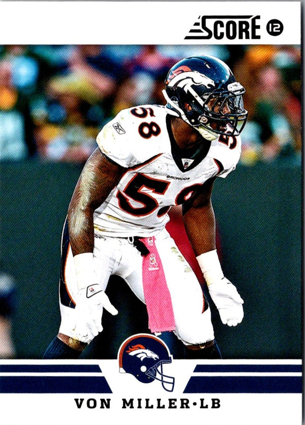 2012 Score Von Miller #185