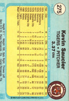 1982 Fleer Kevin Saucier #275