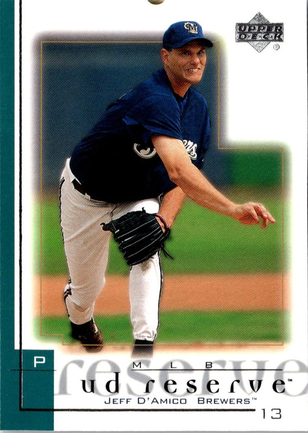 2001 UD Reserve Jeff D'Amico #99