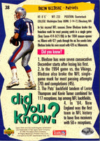 1995 Collector's Choice Player's Club Drew Bledsoe #38
