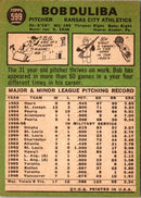 1967 Topps Bob Duliba