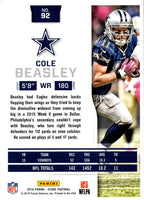 2016 Score Cole Beasley #92