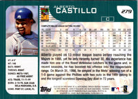 2001 Topps Alberto Castillo #279