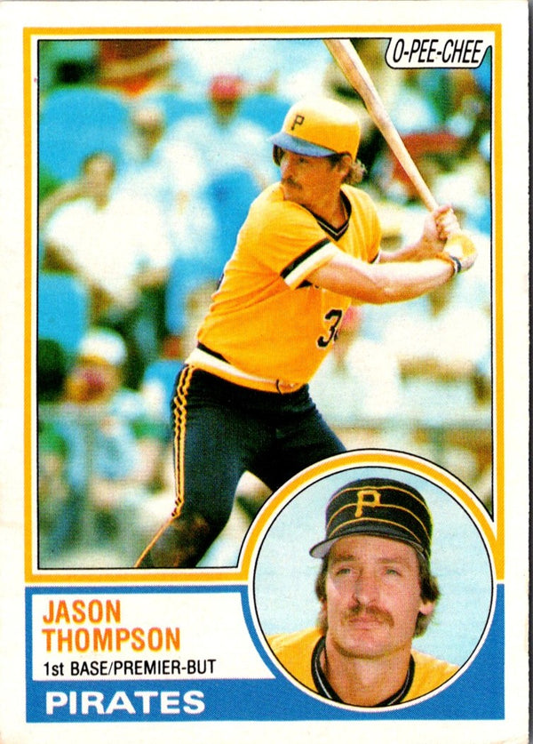 1983 O-Pee-Chee Jason Thompson #209