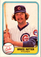 1981 Fleer Bruce Sutter #294