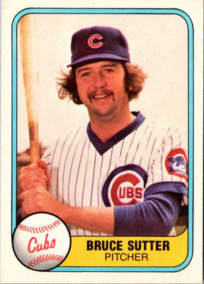 1981 Fleer Bruce Sutter #294