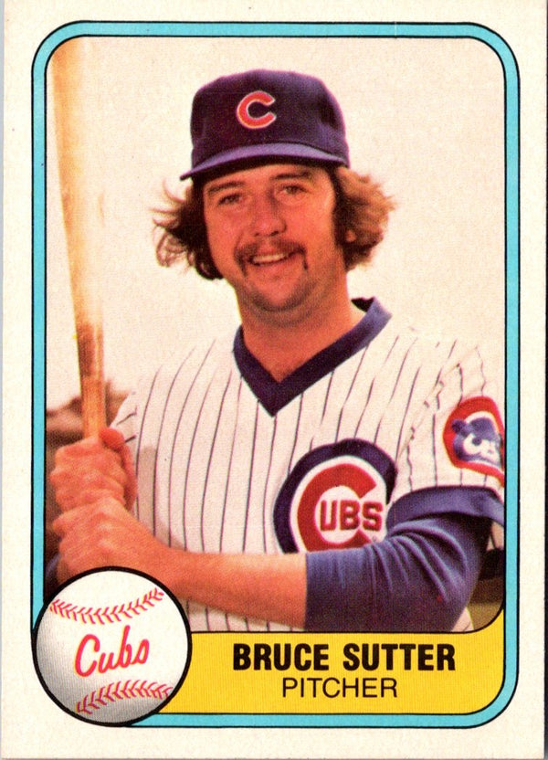 1981 Fleer Bruce Sutter #294