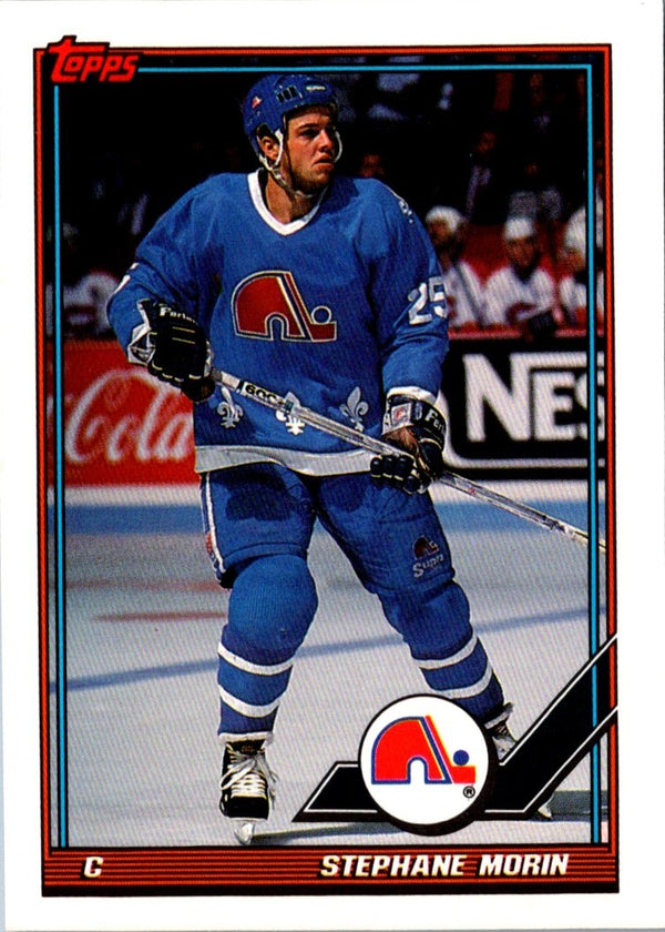 1991 Topps Stephane Morin #159