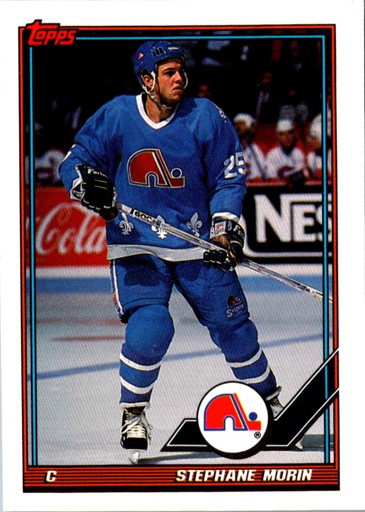 1991 Topps Stephane Morin