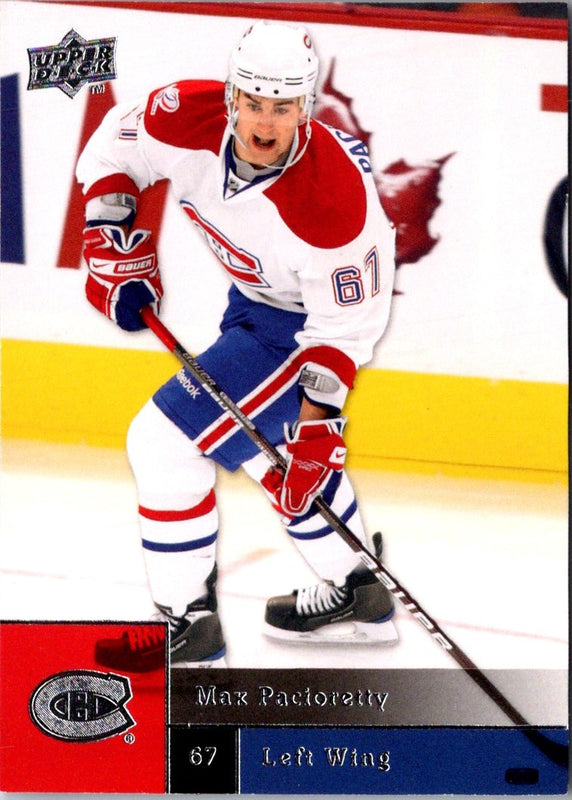2009 Upper Deck Max Pacioretty #268