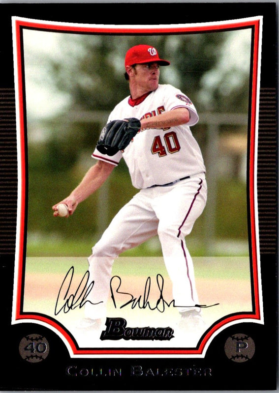 2009 Bowman Collin Balester #174