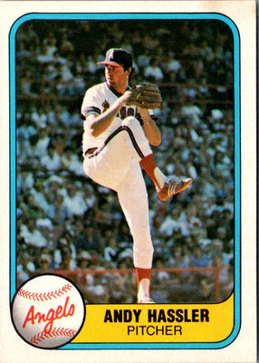 1981 Fleer Andy Hassler #290