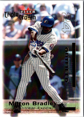 2001 Fleer Triple Crown Milton Bradley #195