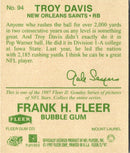 1997 Fleer Goudey II Troy Davis