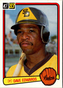 1983 Donruss Dave Edwards