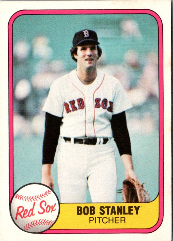 1981 Fleer Bob Stanley #234