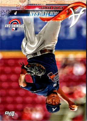 2018 Topps Opening Day Julio Teheran #144