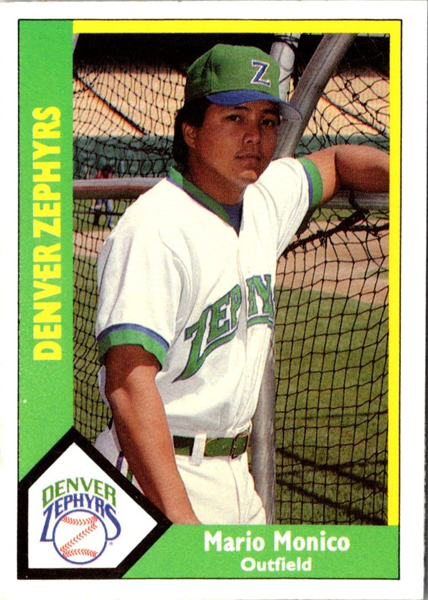 1990 CMC Denver Zephyrs Mario Monico #13