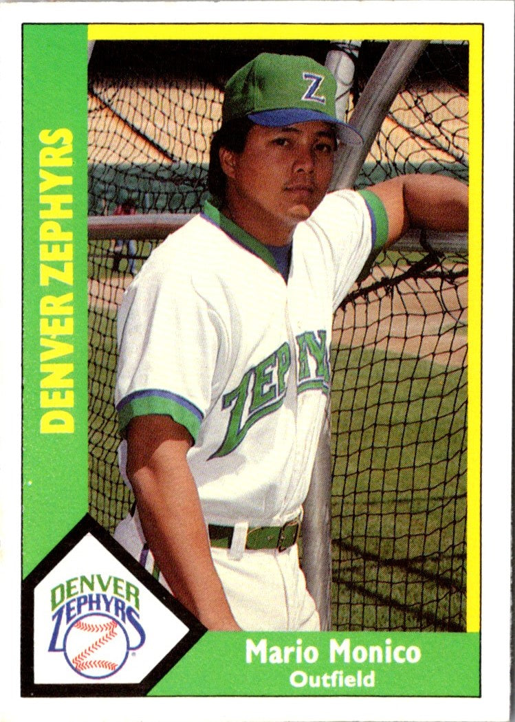 1990 CMC Denver Zephyrs Mario Monico