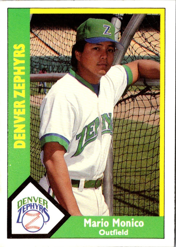 1990 CMC Denver Zephyrs Mario Monico #13