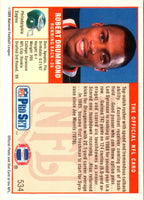 1989 Pro Set Robert Drummond #534 Rookie