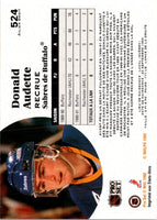 1991 Pro Set French Donald Audette #524