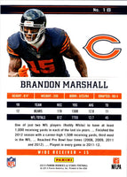 2013 Panini Prominence Brandon Marshall #18