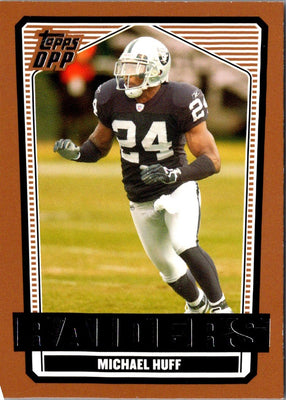 2007 Topps Draft Picks & Prospects Michael Huff #71