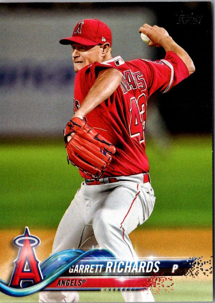 2018 Topps Garrett Richards