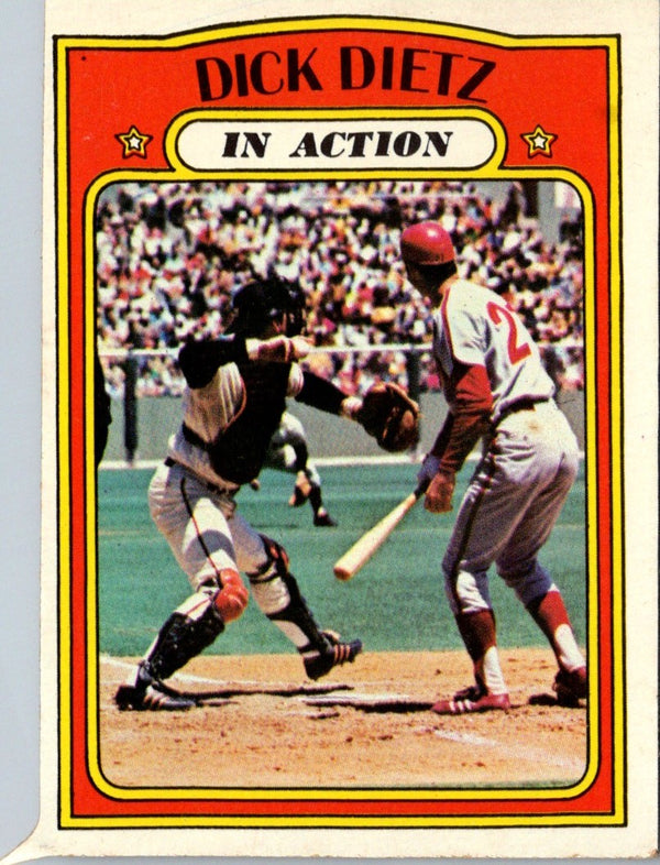 1972 Topps Dick Dietz #296 NM-MT