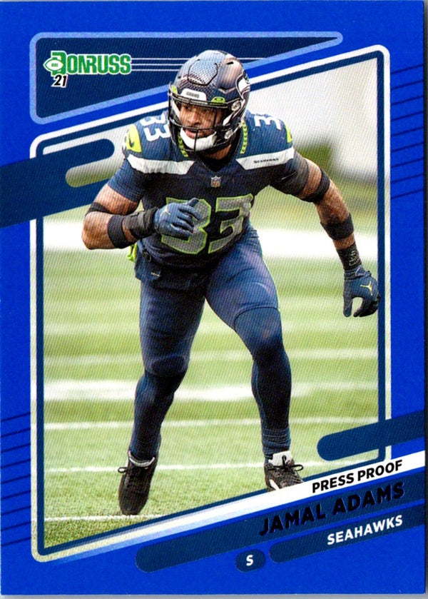 2020 Panini Contenders Red Zone Jamal Adams #34