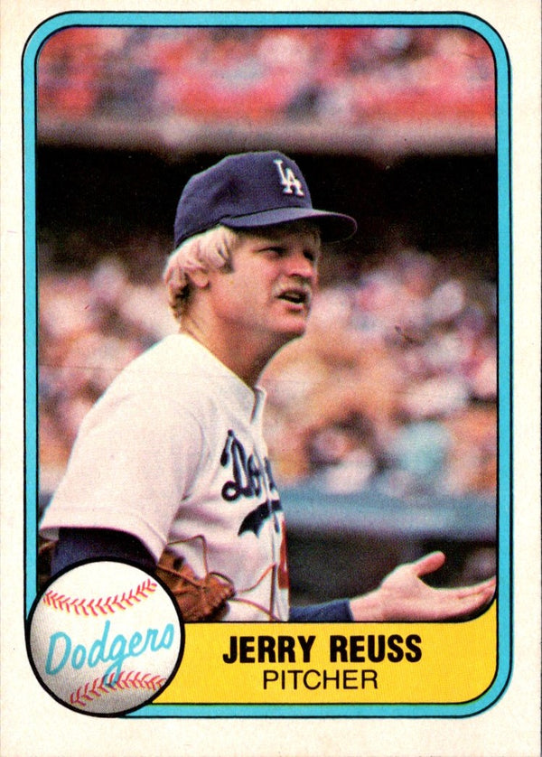 1981 Fleer Jerry Reuss #118