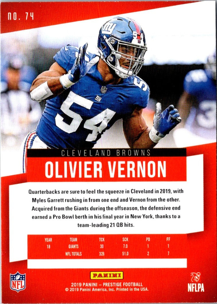 2019 Panini Olivier Vernon