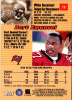 1999 Topps Chrome Bert Emanuel #78