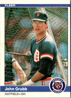 1984 Fleer John Grubb #81