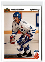 1991 Upper Deck Teemu Selanne #21A Rookie