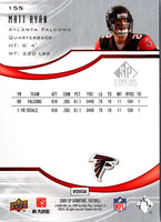 2009 SP Signature Matt Ryan #155