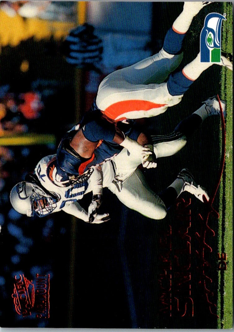 1998 Pacific Paramount Platinum Blue Michael Sinclair