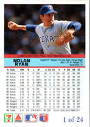 1992 Fleer 7 Eleven/Citgo The Performer Nolan Ryan