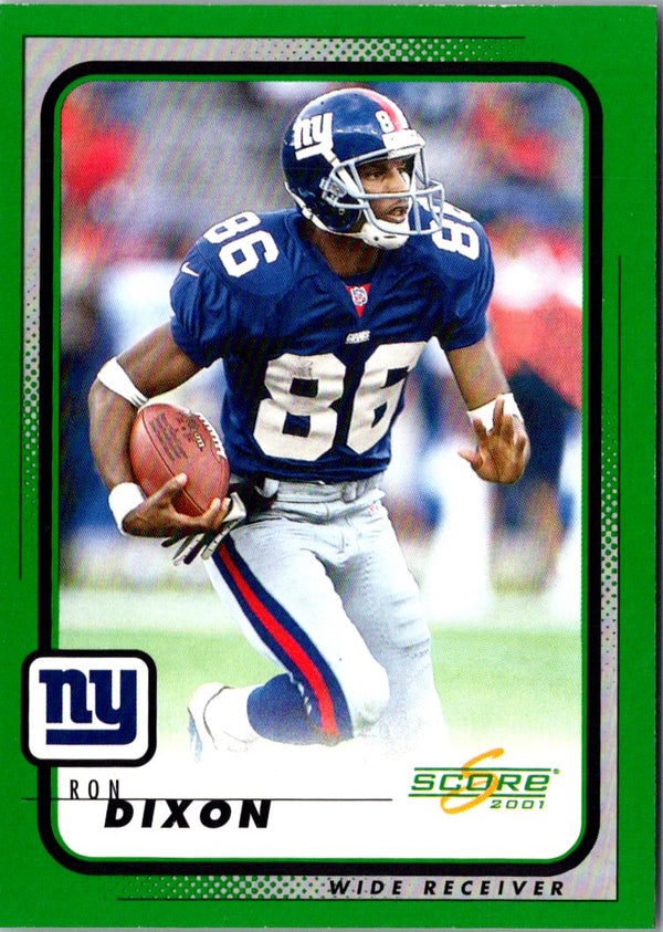 2001 Score Ron Dixon #140