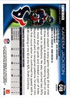 2010 Topps Chrome Kareem Jackson #C48 Rookie