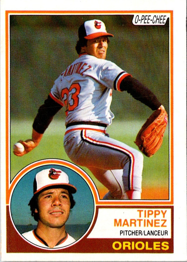 1983 O-Pee-Chee Tippy Martinez #263