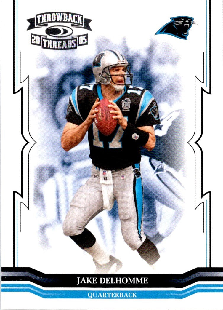 2005 Donruss Throwback Threads Jake Delhomme