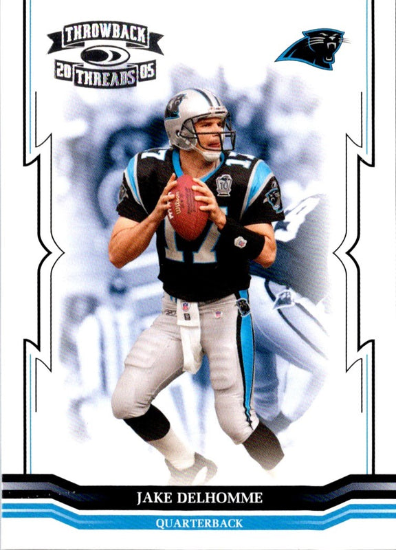 2005 Donruss Throwback Threads Jake Delhomme #20