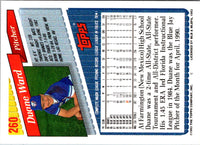 1993 Topps Gold Duane Ward #260