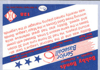 1990 Pacific Senior League Bobby Bonds #128