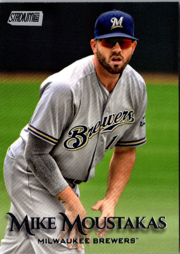 2019 Stadium Club Mike Moustakas #228