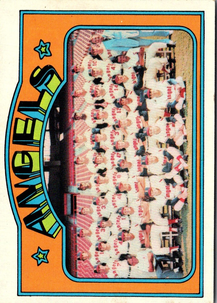 1970 Topps Angels Team